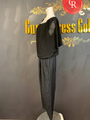 M-205/オールインワン/パンツ/ツーカラー/ビジュードレス/卒園式/入園式/入学式