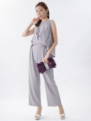 M-230/オールインワン/袖なしドレス/ワンカラー/セットアップ