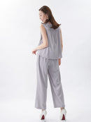 M-230/オールインワン/袖なしドレス/ワンカラー/セットアップ