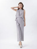 M-230/オールインワン/袖なしドレス/ワンカラー/セットアップ