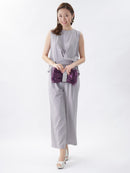 M-230/オールインワン/袖なしドレス/ワンカラー/セットアップ