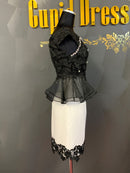 M-245/ナイトドレス/キャバドレス/ドレス/ミニ/ワンピース