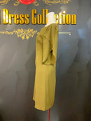 M-91/ワンピース/ミニドレス/ワンカラー/袖ありドレス