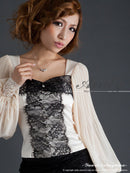 AN-BK158/Andy/トップス/レース/袖あり