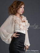 AN-BK159/Andy/トップス/フリル/袖あり