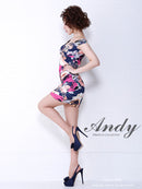 AN-OK1504/Andy/ナイトドレス/キャバドレス/ドレス/ワンピース/ミニ/パーティドレス