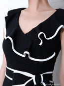 AN-OK1551/Andy/ナイトドレス/キャバドレス/ドレス/ワンピース/リボンベルト