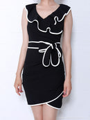 AN-OK1551/Andy/ナイトドレス/キャバドレス/ドレス/ワンピース/リボンベルト