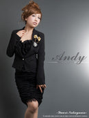 AN-SK049/Andy/スカート/ワンカラー/タイトスカート