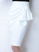 AN-SK156/Andy/タイトスカート/ミディアムスカート/スカート/ワンカラー/ドレススカート