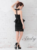 Andy/AN-UK006/セットアップ/ナイトドレス/キャバドレス/ドレス/ミニ/パーティドレス/KT