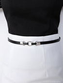 Andy|AOC-2344/ａｎ/ バイカラー/ナイトドレス/キャバドレス/ミニドレス/レース/袖ありドレス/ベルト付き