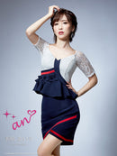 an|AOC-2584ワンピース/ミニドレス/タイトドレス/レース/ナイトドレス/キャバドレス/ドレス