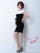 Andy|AOC-2636/オフショル/ワンピース/ミニドレス/ナイトドレス/キャバドレス/ワンピース