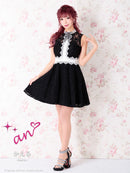 an/AOC-3091/フリルワンピース/フリルスカート/ワンピース/ドレス/ナイトドレス/キャバドレス/ミニドレス/パーティドレス