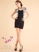 AOC-1724/Andy/ナイトドレス/キャバドレス/ドレス/ワンピース/ミニ/パーティドレス